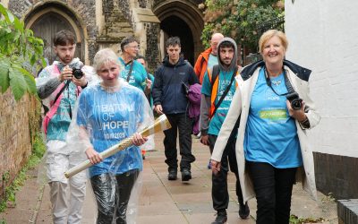 The Baton of Hope comes to MensCraft 